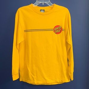 Mens Santa Cruz Long Sleeve T-Shirt - Size M